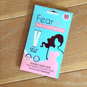 Body and clothing tape - 1/2” x 3” long strips